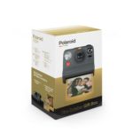 Polaroid Now Black I-Type Instant Camera – Golden Gift Box Camera + Film Bundle (6151)