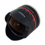 Rokinon 8mm F2.8 UMC Fisheye II (Black) Fixed Lens for Canon EF-M Mount Compact System Cameras (RK8MBK28-M)