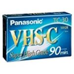 Super High-Grade VHS-C Videocassette