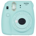 Fujifilm Instax Mini 9 Instant Camera (Ice Blue) with 2 x Instant Twin Film Pack (40 Exposures)