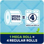 Quilted Northern Ultra Soft and Strong 18 Mega Rolls, White