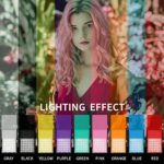 Photography Video Lighting Kit, LED Studio Light W/70 Beads & Color Filter For Photo Desktop Conference Youtube Shooting Game Streaming Portrait