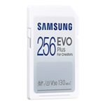 SAMSUNG EVO Plus Full Size 256GB SDXC Card 130MB/s Full HD & 4K UHD, UHS-I, U3, V30 (MB-SC256K/AM)