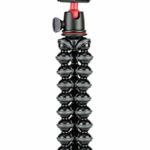 Joby JB01507 GorillaPod 3K Kit. Compact Tripod 3K Stand and Ballhead 3K for Compact Mirrorless Cameras or Devices up to 3K (6.6lbs). Black/Charcoal.