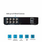 Night Owl CCTV Video Home Security Camera System with 4 Wired 1080p HD Indoor/Outdoor Cameras with Night Vision (Expandable up to a Total of 8 Wired Cameras), and 1 TB Hard Drive