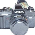 Minolta X-700 35mm Film SLR with Minolta MD 50mm 1:2 Manual Focus Lens