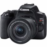 Canon EOS Rebel SL3 DSLR Camera Bundle with Canon EF-S 18-55mm STM Lens & EF 75-300mm III Lens + 32GB Sandisk Memory + Camera Case + Digital Flash + Accessory Bundle