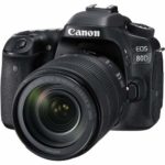 Canon EOS 80D DSLR Camera with 18-135mm USM Lens Bundle + Premium Accessory Bundle Including 64GB Memory, Filters, Photo/Video Software Package, Shoulder Bag & More