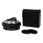 Fotodiox DLX Stretch Lens Mount Adapter – Olympus Zuiko (OM) 35mm SLR Lens to Fujifilm X-Series Mirrorless Camera Body with Macro Focusing Helicoid and Magnetic Drop-in Filters