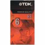 TDK T-120 12 Pack High Standard Grade VHS Blank Video Recording Cassette Tapes 12 Pack