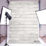 LFEEY 3x5ft Wood Backdrops for Photography Wooden Board Vintage White Grey Wood Floor Backdrops Baby Shower Birthday Cake Table Photography Backgrounds Newborn Photos Kids Adult Portrait Studio Props
