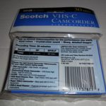 Scotch VHS-C Professional Quality TC-30 Cassette