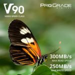 Prograde Digital SD UHS-II 128GB Card V90 –Up to 250MB/s Write Speed and 300 MB/s Read Speed | for Professional Vloggers, Filmmakers, Photographers & Content Curators