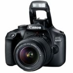 Canon EOS 4000D (Rebel T100) DSLR Camera w/EF-S 18-55mm F/3.5-5.6 Zoom Lens + 128GB Memory + Case + Tripod + Filters (28pc Bundle)