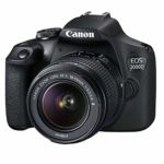 Al’s Variety-Canon Intl Canon EOS 2000D (Rebel T7) DSLR Camera with 18-55mm f/3.5-5.6 Zoom Lens + 64GB Card,Filters, Case, and More (32pc Bundle)