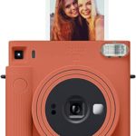 Fujifilm Instax Square SQ1 Instant Film Camera (Terracotta Orange) Bundle with Fujifilm Instax Square Film Pack (White, 20 Shoots) + Carrying Bag + Camera Cleaning Kit + More