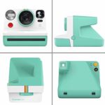 Polaroid Now i-Type Instant Camera – Mint+ Polaroid Color i-Type Film (16 Sheets) + Black Album + Neck Strap – Gift Bundle