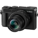 Panasonic Lumix DC-LX100 II Digital Point and Shoot Camera with 24-75mm Leica DC Lens, Black – Bundle with Camera Case, 32GB SDHC U3 Card, Cleaning Kit, Memory Wallet, Card Reader, Mac Software Pack