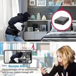 Small Wireless WiFi Camera Hidden Spy Security Cameras,1080P Remote Portable Vdeo Surveillance Camera with Night Vision,Motion Detection, Remote Viewing for Security with iOS,Android Phone APP