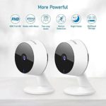 Laview Security Camera HD 1080P(2 Pack),Baby Monitor Motion Detection, Two-Way Audio, Night Vision, Wi-Fi Indoor Surveillance for Baby/pet,Compatible with Alexa,Cloud Service (US Server)
