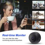 2022 Upgraded 1080P Wireless WiFi Camera with Live Video Home Security Surveillance Cam with Detection Night Vision APP Control for Indoor Outdoor Car Nanny Cam