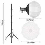 Bi-Color LED Video Light, GVM 100W Photography Lighting with Bowens Mount, APP Control System, Lantern Softbox Video Lighting Kit for YouTube Outdoor Studio, Dimmable 3200K-5600K, CRI 97+