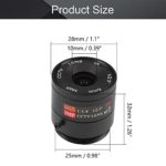Fielect 6mm CCTV Camera Lens 3MP Pixels 1/2.5″ Security Camera Len for CCTV IP Camera Panoramic CS,1Pcs