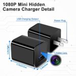 Hidden Camera,Spy Camera with HD 1080P, Spy Camera Hidden Camera with Loop Recording,Nanny Cam with Motion Detection,Mini Camera,spy cam,Small Camera Surveillance & Security Cameras for Bedroom