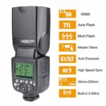 Godox V860II-S Kit HSS 1/8000s GN60 2.4G TTL 1.5s Recycle Time Li-ion Battery Camera Flash Speedlite Light Compatible for Sony Camera & Color Filters & Diffuser (V860II-S)