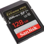 SanDisk 128GB Extreme PRO SDXC UHS-I Memory Card – C10, U3, V30, 4K UHD, SD Card – SDSDXXD-128G-GN4IN