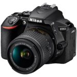 Nikon D5600 24.2MP DX-Format Digital SLR Camera with AF-P 18-55mm f/3.5-5.6G VR Lens Kit Bundle with 32GB Memory Card, Bag, Flash, Filter Kit and Accessories (11 Items)