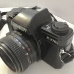 Minolta X-370N 35mm SLR Film Camera Body, Strap & Manual, Refurbished