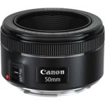 Canon EF 50mm f/1.8 STM Lens with UV Filter + Lens Hood + Kit for EOS Digital SLR Cameras