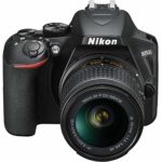 Nikon D3500 DSLR Camera with 18-55mm VR Lens + 64GB Card, Tripod, Flash, 3 Piece Filter Kit, Case, and More