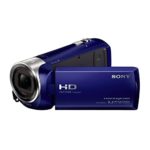 SONY HDRCX240/L Video Camera with 2.7-Inch LCD – Blue (Renewed)