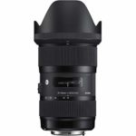 Sigma 18-35mm F/1.8 DC HSM Art Lens for Canon EF – Bundle with Hoya 72MM Digital Filter Kit II (UV/CPL/ND8x), Cleaning Kit, Microfiber Cloth