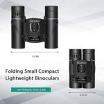 BRIGENIUS 8×21 Small Binoculars, Compact Binoculars for Adults Kids Bird Watching, Mini Pocket Lightweight Binoculars for Opera Concert Theater