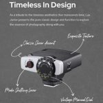 Godox Lux Junior Retro Camera Flash, GN12 6000K±200K CCT A/M Mode 1/1-1/64, 28mm Focal Length Flash power Compatible with Canon Nikon Sony Fuji Olympus Hot-Shoe Cameras, for digital camera film camera