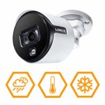 Lorex 4K Security Camera System, Ultra HD Indoor/Outdoor Wired Bullet Cameras with Motion Detection Surveillance, Active Deterrence and Smart Home Compatibility, 2TB 8 Channel DVR, 4 Cameras