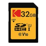 Kodak 32GB Class 10 UHS-I U1 SDHC Memory Card (3-Pack) with Focus All-in-One USB Card Reader Bundle (4 Items)