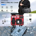 STARTRC Mini 3 Pro Accessories Bundle 7 in 1 Accessories kit Waterproof Case,Glass,Filters,Propeller Holder,Propeller Guard,Lanyard Neck Strap, Landing Gear for DJI Mini 3 Pro Accessories