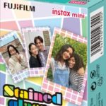 Fujifilm Instax Mini Stained Glass Instant Film (Multi-Color)