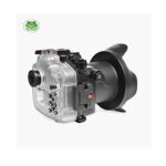 Seafrogs 40m/130ft Underwater Housing Waterproof Case for Canon EOS R, Compatible with 24-105mm/ 16-35mm/ 24-70mm Lens, for Underwater Photography or Videography