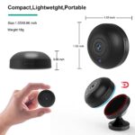 Hidden Camera Spy Camera,FECOMI 1080P Mini Security Camera Indoor Wireless with Video Recording,Small Nanny Cam with Phone app ,Night Vision,Motion Detection, Remote Viewing