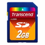 Transcend 2GB SD Secure Digital Memory Card TS2GSDC (5 Pack) + Vivitar Memory Card Hardcase (24 Card Slots) + Photo4Less Camera and Lens Cleaning Cloth – Deluxe Accessory Bundle
