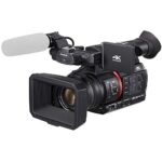 Panasonic AG-CX350 4K Camcorder (AG-CX350) W/Padded Case, 128 GB Memory Card, Lens Attachments, Wire Straps, LED Light, and More