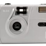 Kodak M35 35mm Film Camera, Film and Battery Bundle: Includes 3 Fujifilm 200 Color Negative Films (36 Exposures Each), 4 Pack AAA Alkaline Batteries (Gray)