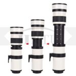 JINTU 420-800mm f/8.3 Telephoto Lens HD Manual Focus for Nikon DSLR Camera D7100 D7500 D7000 D5600 D5500 D5300 D5200 D5100 D3300 D3200 D3100 D3000 D90 D850 D750 Metal White