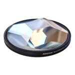 JONGSUN Four-Prism Special Effect Filter 77mm FX Glass Glare Widescreen Film Anamorphic DSLR Film Video Photography Camera Filter Accessories (Four Prism)