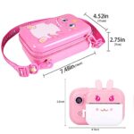 Leayjeen Kids Camera Case Compatible with Dragon Touch/MINIBEAR/VTech KidiZoom PrintCam and More Instant Print Camera for Kids?Kids Digital Camera?Kids Video Camera and Accessories(Case Only)